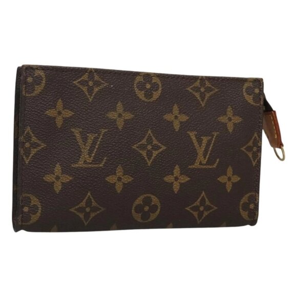 LOUIS VUITTON Monogram Bucket PM Accessory Pouch LV Auth
